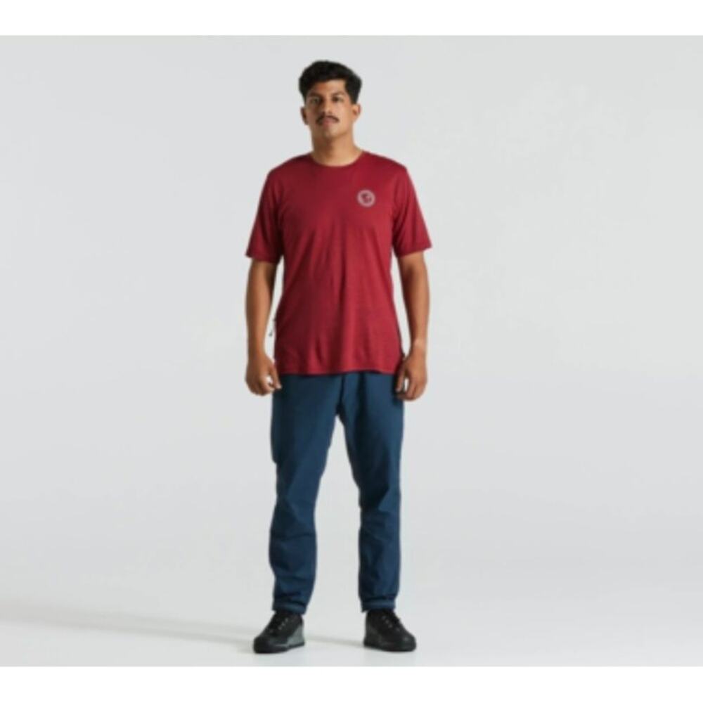 Fjallraven Specialized Men’s Rider’s Hybrid Trousers Navy Blue 36 Hiking Pants